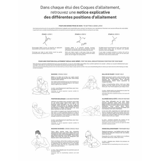 Coques d'allaitement - MELICARE