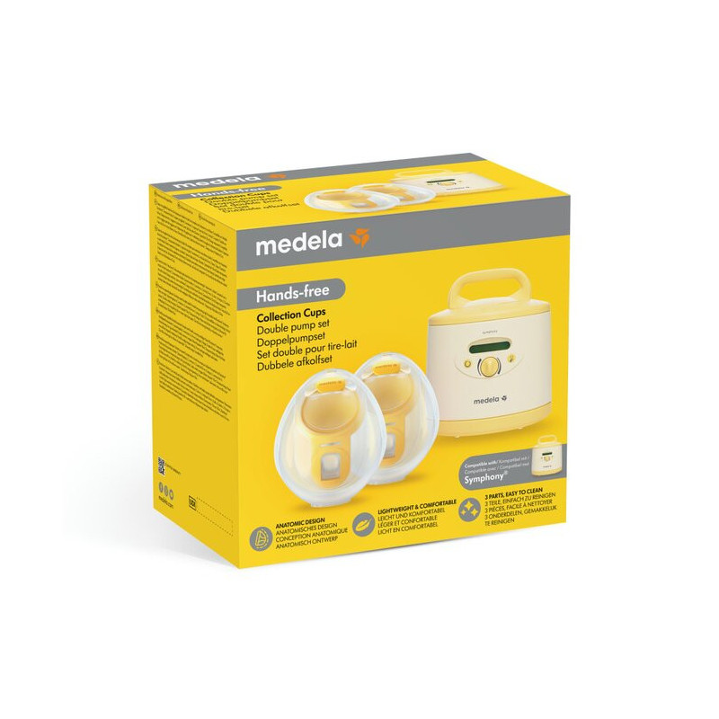 SET DOUBLE POMPAGE HANDS-FREE MEDELA