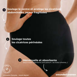 AMANDINE - Culotte menstruelle / Post-Partum